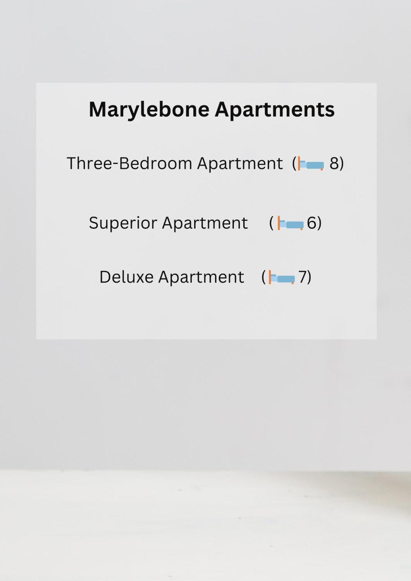 Marylebone Apartments Лондон Екстер'єр фото